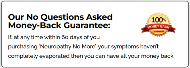 Neuropathy No More Guarantee